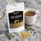 Proteinsuppe aus Rindfleisch