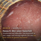 Kundenbewertung: Hanna R. über unser Kaiserteil, 5 Sterne