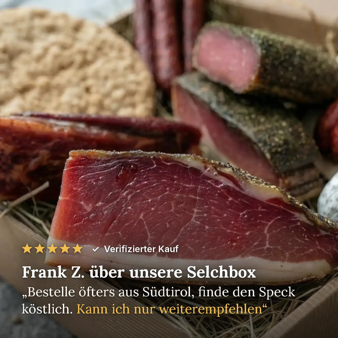 Kundenbewertung: Frank Z. über unsere Selchbox, 5 Sterne