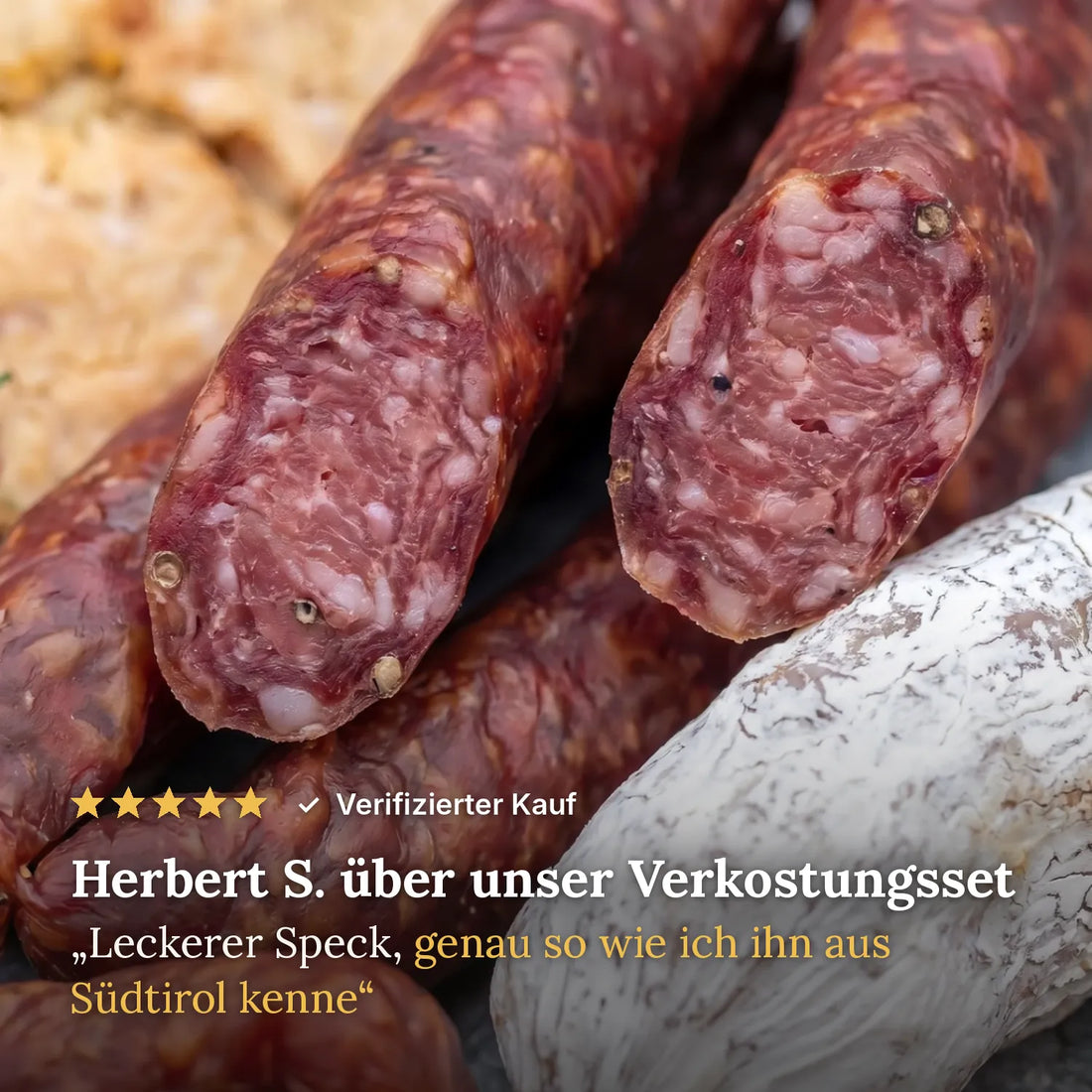 Kundenbewertung: Herbert S. über unser Verkostungsset, 5 Sterne